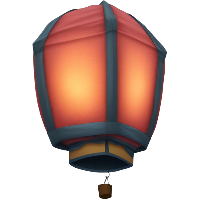 Sky lantern emoji