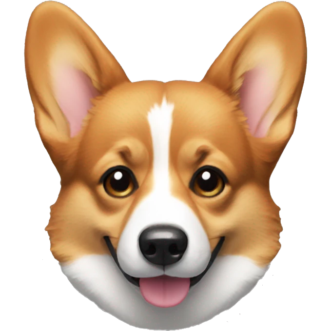 corgi head emoji