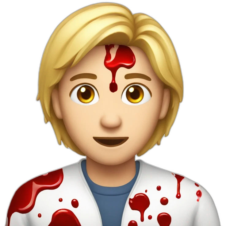 a+ blood splatter emoji