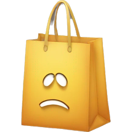 shop bag  emoji