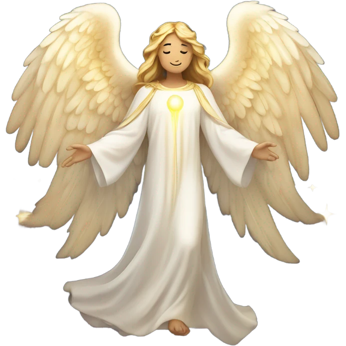 an angel emoji