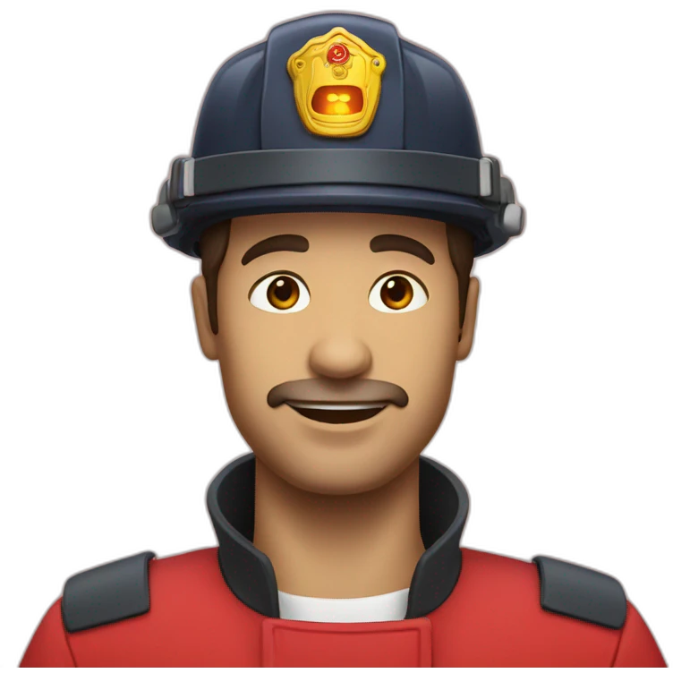 Pompier de paris emoji