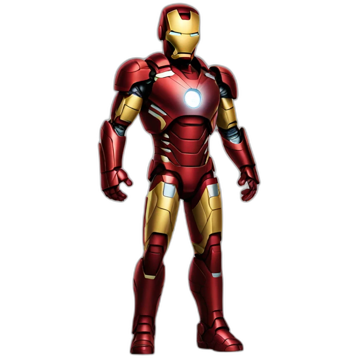 Iron man full body emoji
