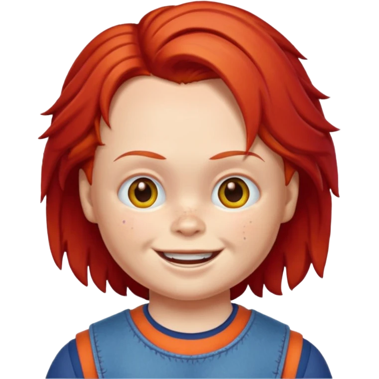 Un emojin de chuky emoji