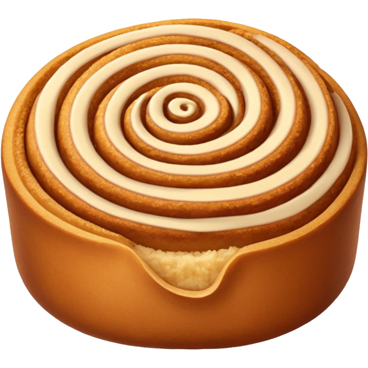 Roll de canela emoji
