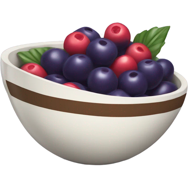 Açaí bowl emoji
