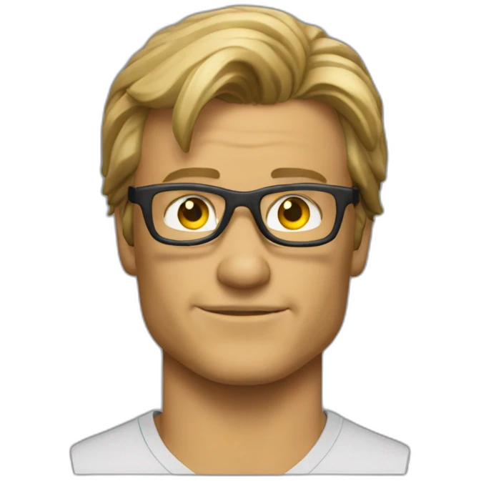 MacGyver à lunettes emoji