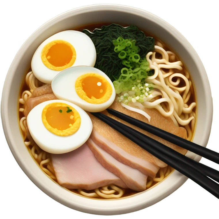 Japanese style ramen emoji