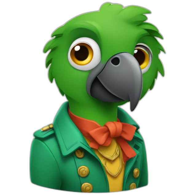 Jose Carioca the parrot emoji