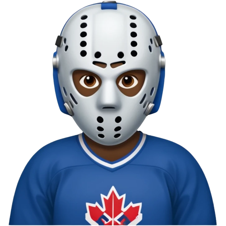 kanye west ice hockey mask emoji