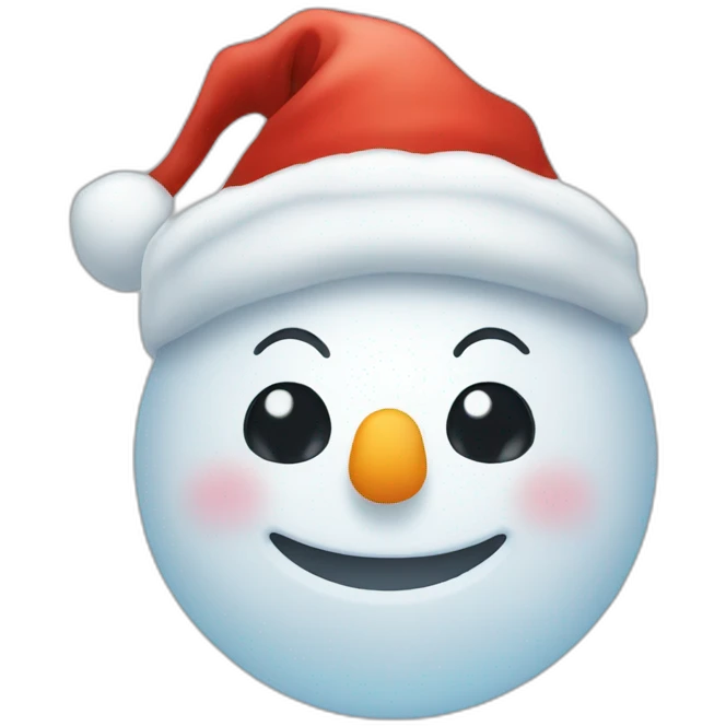 christmas-snowman emoji
