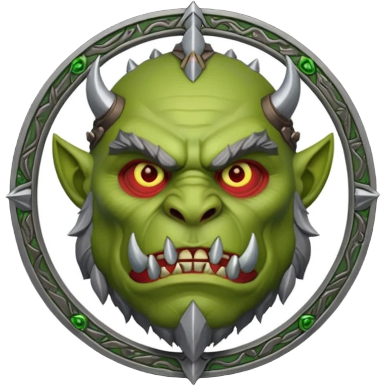 warcraft orc faction emblem emoji