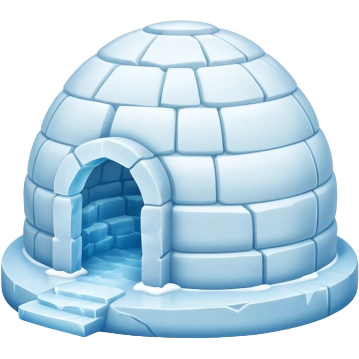 ice igloo emoji