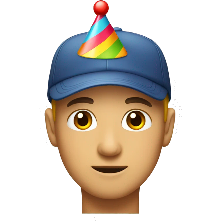 birthday cap emoji