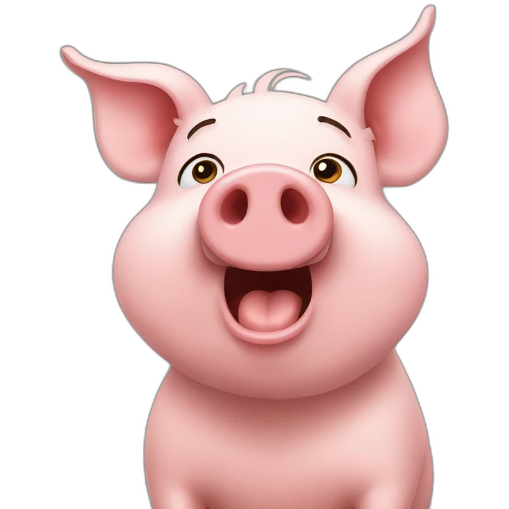 PIG sing emoji