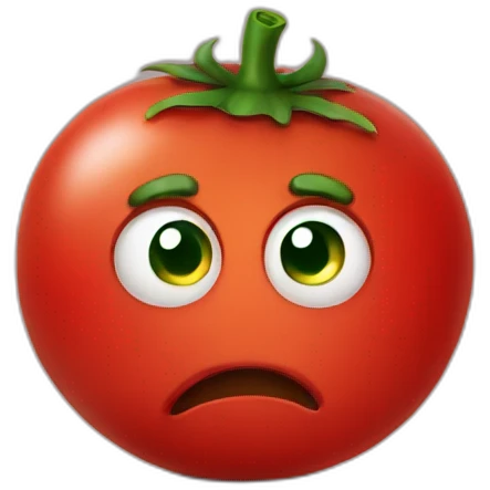 Sad Tomato emoji