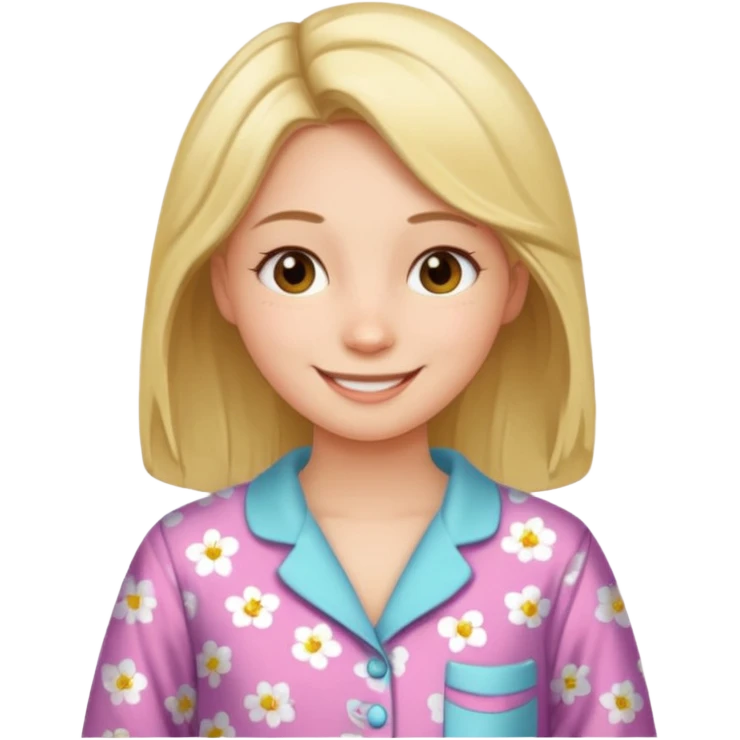 Pajama girl emoji
