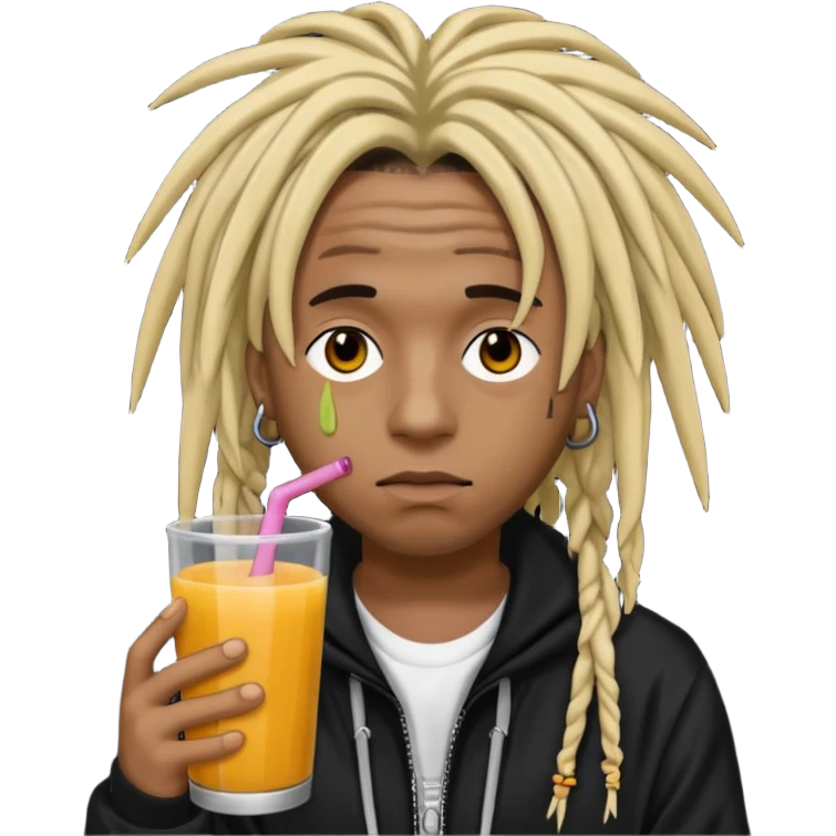 Juice wrld 999 Emo rapper with dreads  emoji