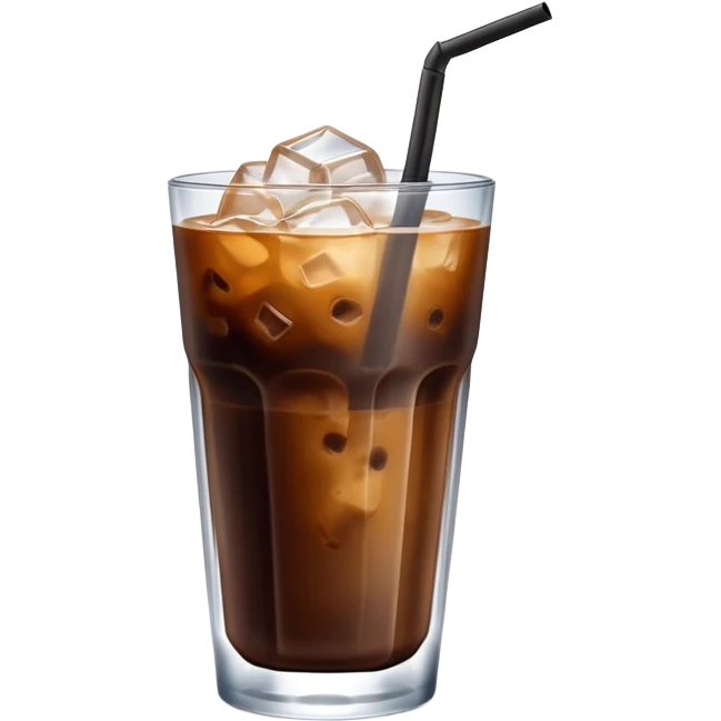 Iced coffe emoji