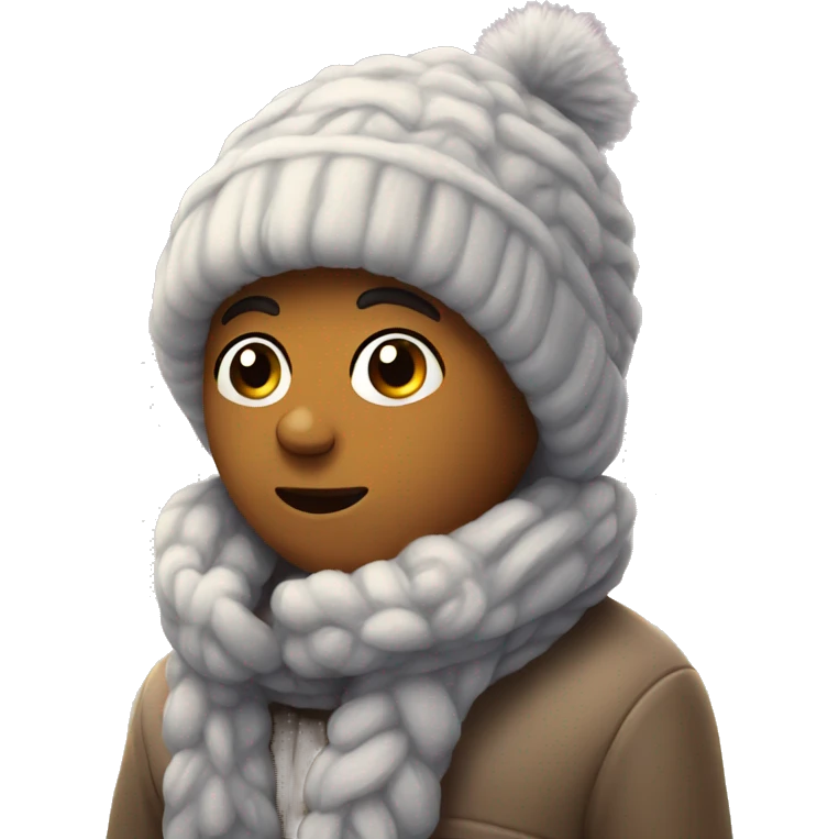 Cozy winter emoji
