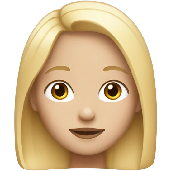 Blonde Girl  emoji