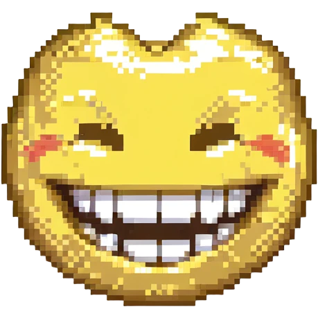 black emoji smiling with gold teeth emoji