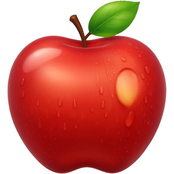 shower apple emoji