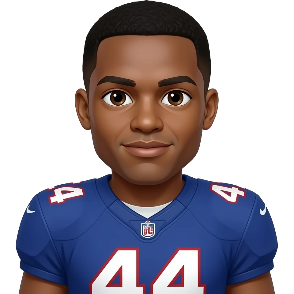 new york giants player 44 emoji
