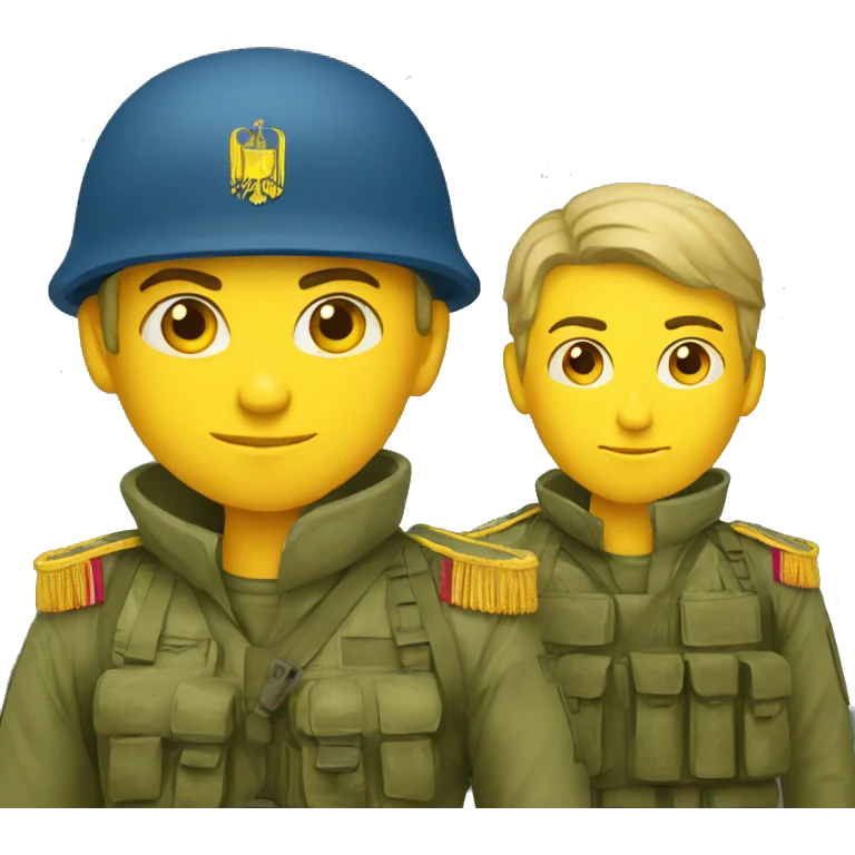 soldiers ukraine emoji