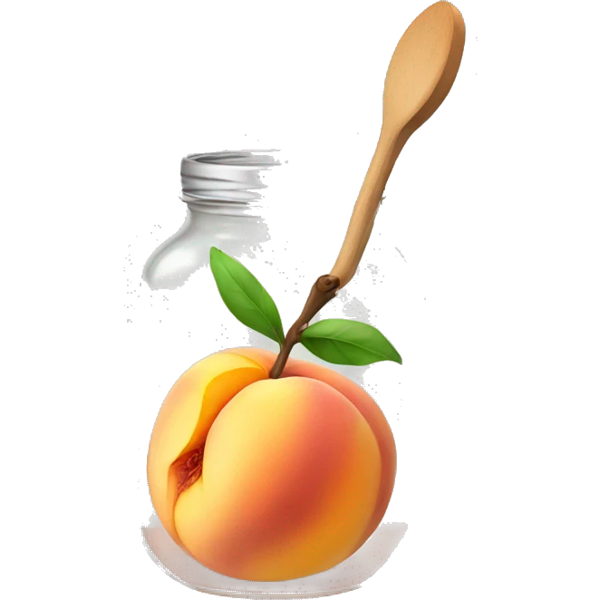 jar of peach emoji