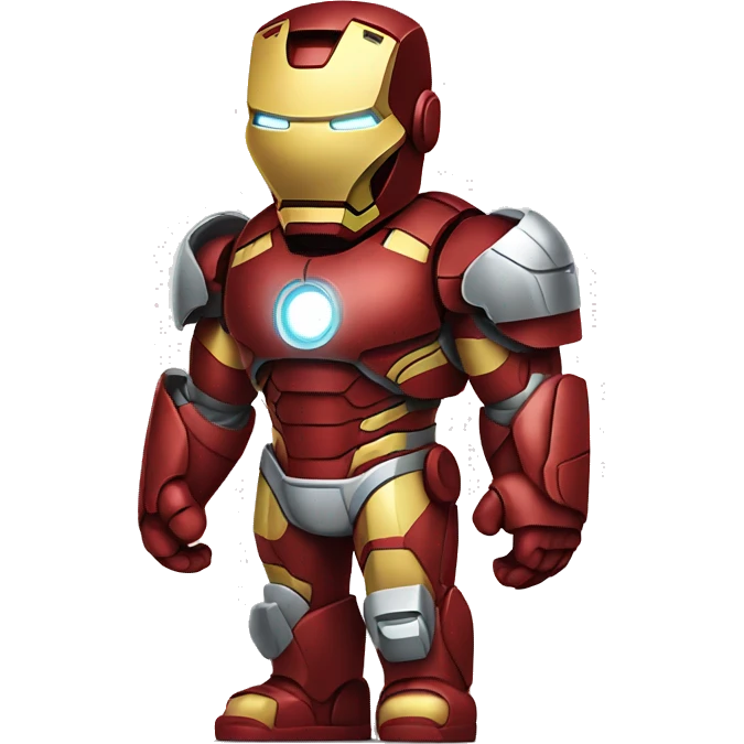 Iron man with a sling  emoji