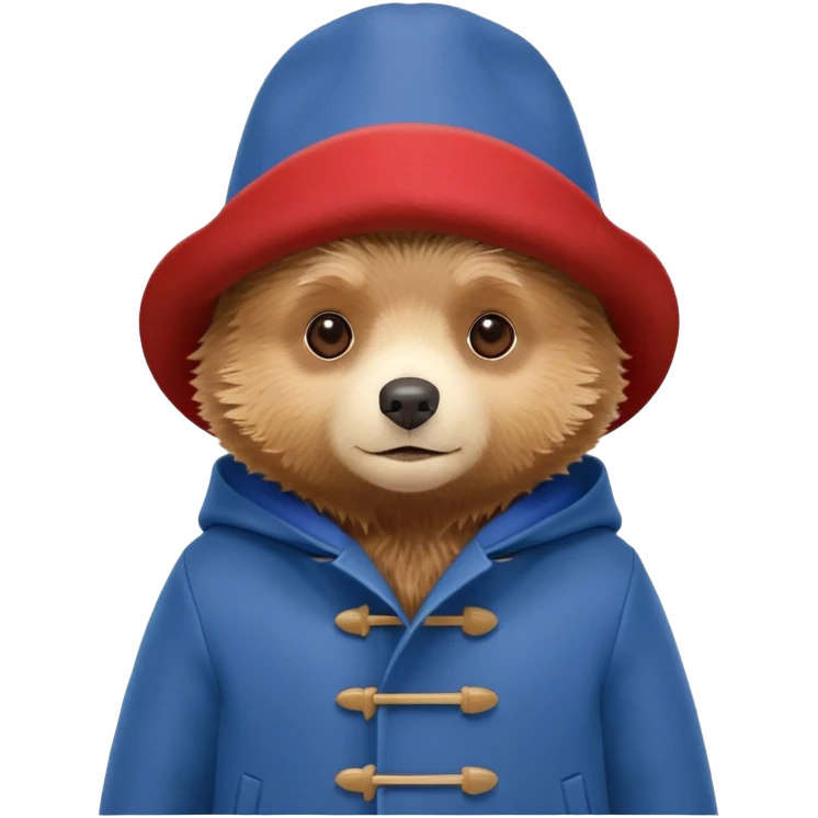 Paddington bear emoji