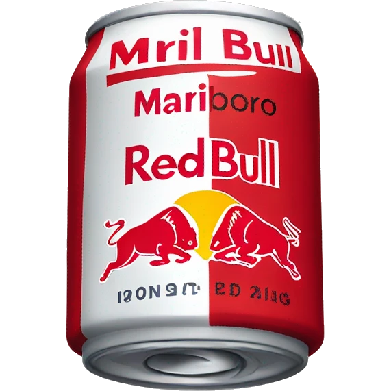 Marlboro red Bull  emoji