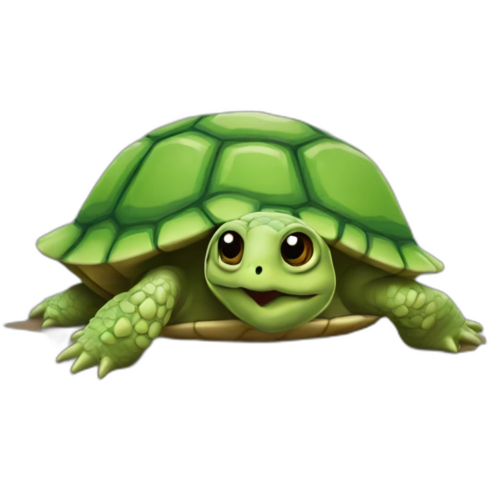 Hiboux sur tortue emoji