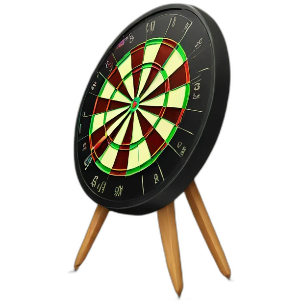 dart board emoji