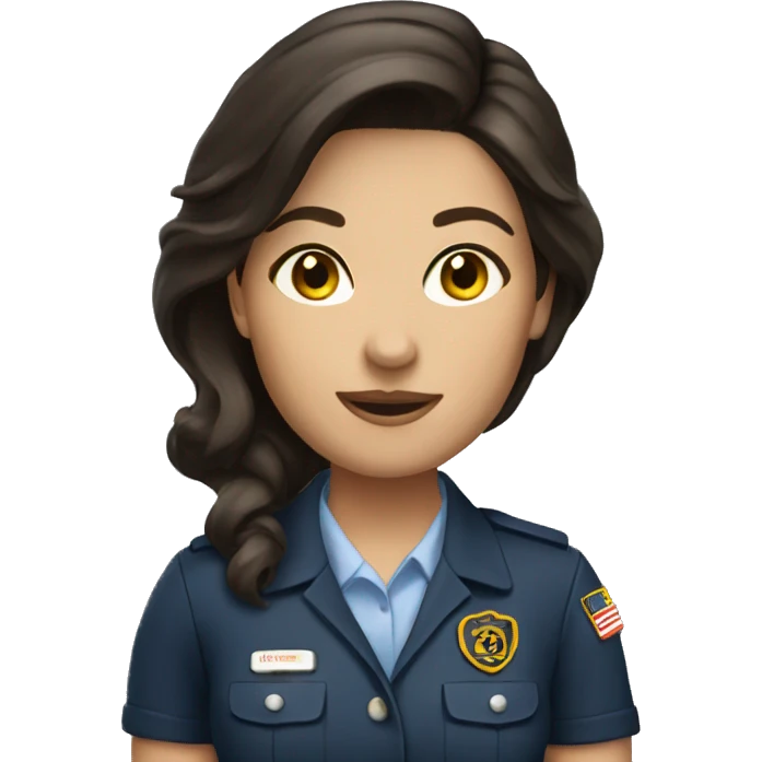 Brunette dispatcher  emoji