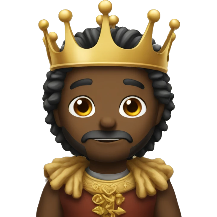 Thirsty king  emoji