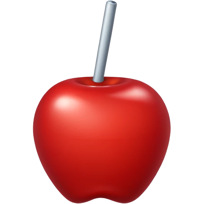 Candy apple emoji