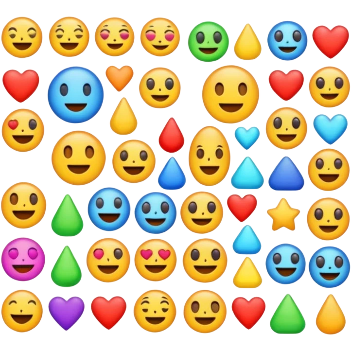 Emojis cacheados emoji