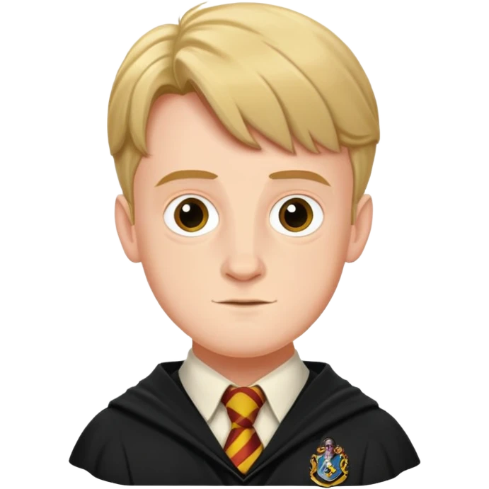 Hugh Mitchell is colin creevey in harry potter, wear hogwarts uniform emoji