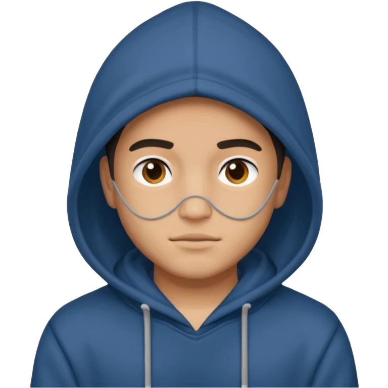 Marlon Gomez in a hoodie emoji