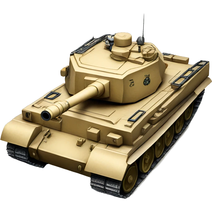 Tiger tank  emoji