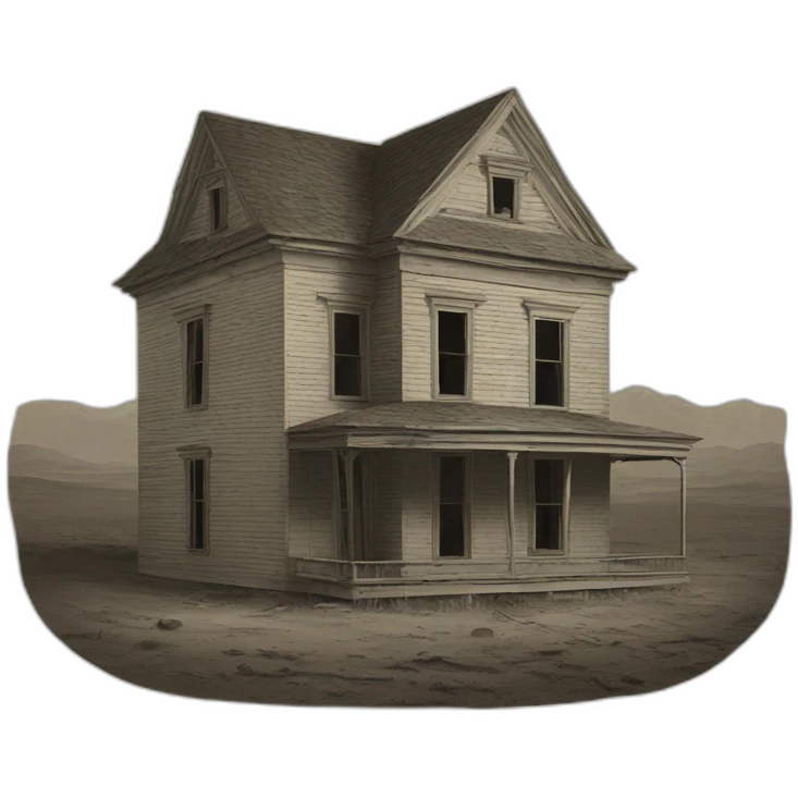 Abandoned House Built: 1875 emoji