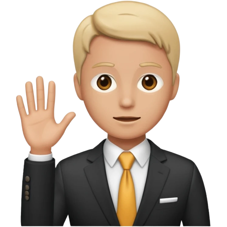 Report to the supervisor emoji