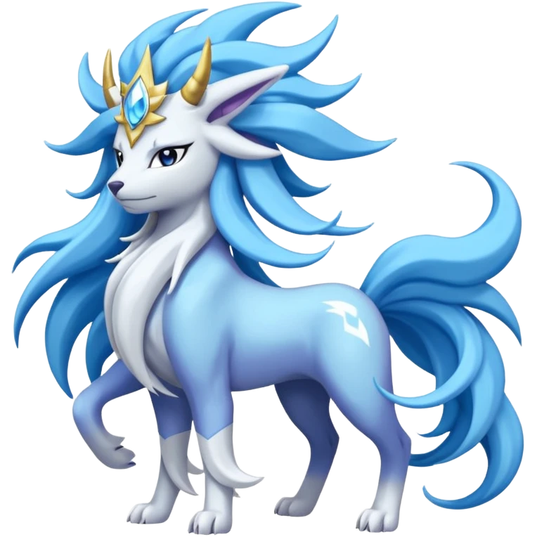 Amaura-Suicune-Solgaleo-fusion emoji