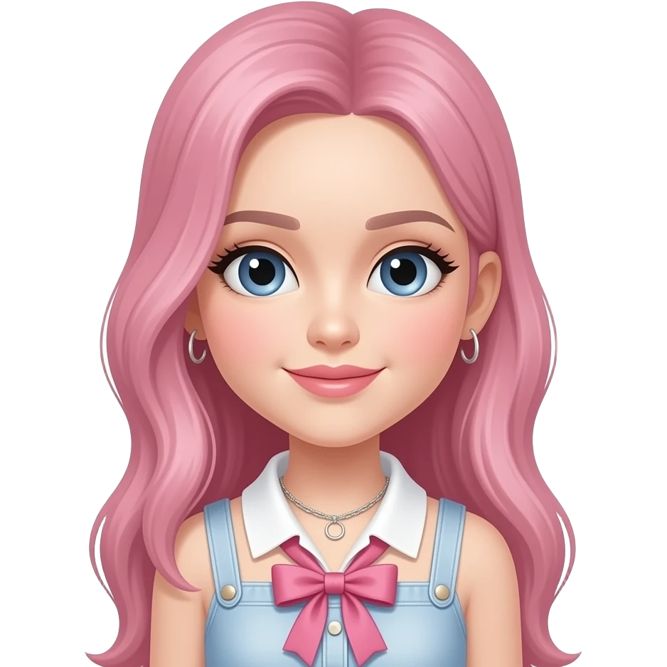 La chanteuse Rosé des black pink emoji