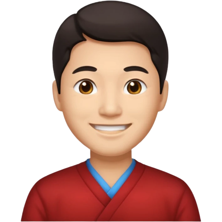 create a chinese man  emoji