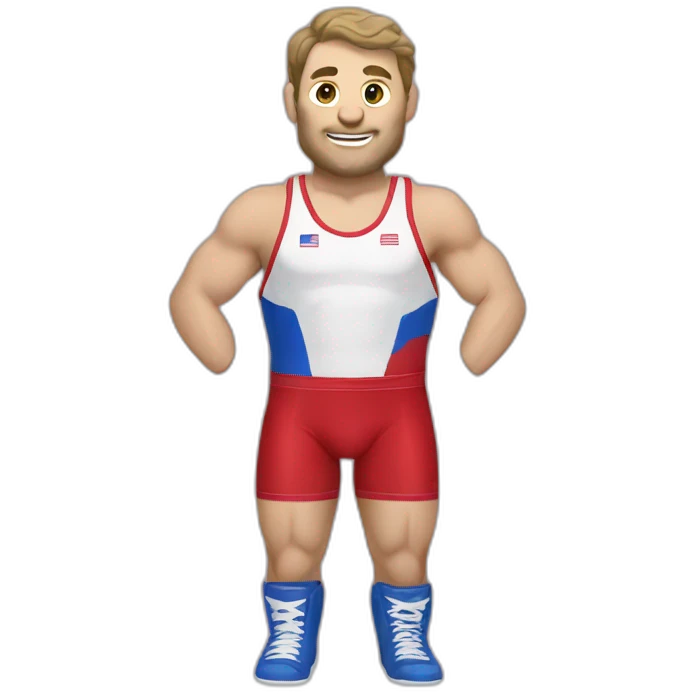 Jim Jordan Wrestling Uniform emoji