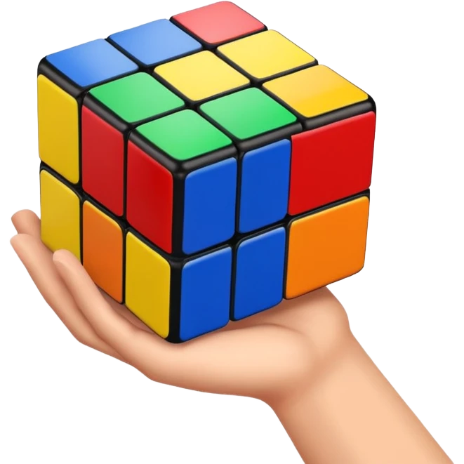 Кубик рубика emoji