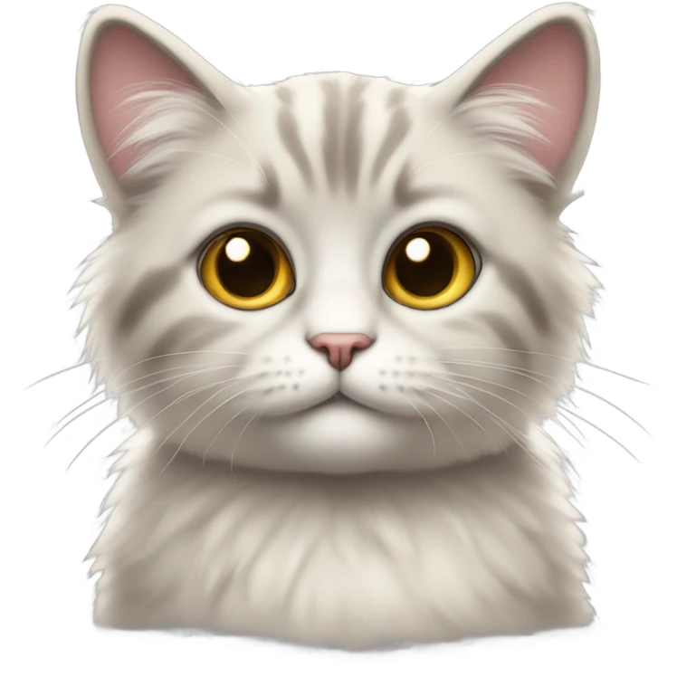 shy cat  emoji